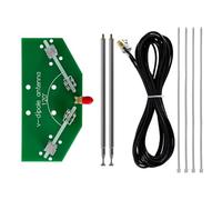 Asyduey Antenna di Dipolo Kit Fai-da-Te A Forma di V 137MHz per Aviazione Satellitare per Il Segnale di Ricezione della Mappa della Nuvola di Corna B