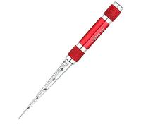 Asyduey Calibro Taper Spessimetro per Saldatura Gage Saldatura Taper Gage Calibro Spessimetro Profondità Righello Strumento di Misurazione del Foro Dello Spazio 1-6,5 mm