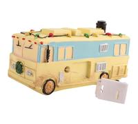 Asyduey Case con Luci, Illuminazione dei Set del Villaggio della Città di Natale, Decorazioni per Le Vacanze di Natale, Casa per Le Vacanze Durevole e Facile da Installare