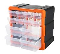 Asyduey Cassetto PP Parti PS Scatola di Immagazzinaggio Scomparti Multipli Slot Hardware Scatola Organizzatore Armadietto Artigianale Strumenti Componenti Contenitore