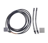 Asyduey Computer Desktop Switch Scheda Madre PC Avvio Esterno Pulsante di Accensione/Spegnimento di Prolunga per Pulsante Fai da Te Facile da Installare Facile da Usare Nero