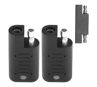 Asyduey Connettore SAE per Cortocircuito Adattatore per Inversione di Polarità SAE + Indicatore LED 1 Set