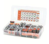 Asyduey Connettori Elettrici Automobilistici Impermeabili, Set di Connettori DT Serie 188PC DT Deutsch, Dimensione 'Assortimento 16 Contatti Timbrati