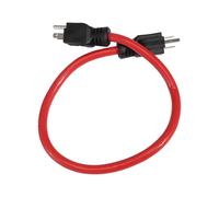 Asyduey di Prolunga un un 3, Adattatore Generatore 5-15P per Interruttore di Trasferimento, 12AWG 125V (2FT) (Rosso)