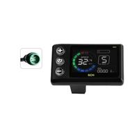 Asyduey Display LCD per Bicicletta Elettrica S869, Indicatore Colorato LCD per Scooter Elettrico da 24V A 72V, Impermeabile, con 5 Pin, Adatto Anche per Mountain Bike.