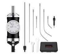 Asyduey Indicatore di Centraggio Coassiale 0-0,15 In/0,0005 In Diametro Set Indicatore Scatola di Stoccaggio per Fresatrice Centro TestDial