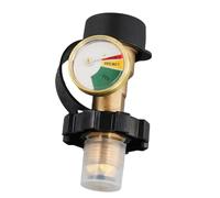 Asyduey Indicatore di Livello del Manometro del Gas Alto e Basso Pol Propano Bombola di GPL Cilindro Adattatore per Serbatoio del Gas Esterno