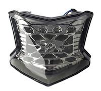 Asyduey Indicatori di Direzione Stop Stop Freno Posteriore Un LED Integrati per Moto per Z650 Z900 650 ABS 2017 2018 ()