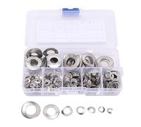 Asyduey Kit Assortimento di Guarnizioni per Rondelle Ondulate A Molla in Acciaio Inossidabile 295 Pezzi 304 (M3 M5 M6 M8 M10)