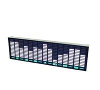 Asyduey Luci A LED con Display Musicale A Spettro, Controllo Vocale, Indicatore di Volume, Illuminazione Ambientale Interna e Analizzatore del Ritmo.