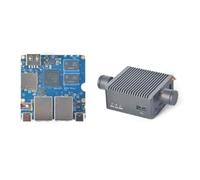 Asyduey Mini Router NanoPi R2S Plus Rockchip RK3328 Doppia Porta Gigabit 1 GB RAM 32 GB EMMC(C)