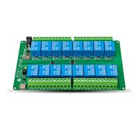 Asyduey Modulo di Relè USB 16 Canale ESP32 Scheda di Sviluppo Switch di Controllo della Porta Seriale del Computer Controller Smart per PC