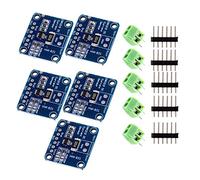 Asyduey Modulo Rubinetto di Corrente Sensore di Corrente Continua Bidirezionale Ina219 5 Pezzi Modulo Sensore di Monitoraggio Potenza DIY 3V-5V