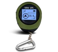 Asyduey Navigazione GPS Satellite Mini Portatile Coordinate Ad Alta Precisione Localizzatore di Altitudine Outdoor Sports Tracking Green
