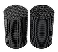 Asyduey per Fissaggio Moquette Toppe Fisse per Moquette per Auto per Casa Nero 1 Set A