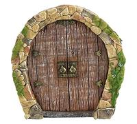 Asyduey Porta per Fata 'Albero da Esterno, Appendiabiti per Porta della dei Denti, Porte e Finestre della Casa degli Gnomi in Miniatura del Giardino delle Fate,