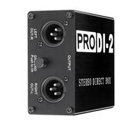 Asyduey Prodi-2 Passive Stereo Direct Box Audio di Box Direct Injection Box Low Noise Chitarra Basso di Convertitore Audio A 2 Canali