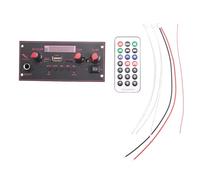 Asyduey Scheda Amplificatore 2 X 10W Bluetooth Scheda di Decodifica Mp3 Trolley Lettore Audio Modulo Bluetooth per Auto Parti Accessori B