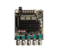 Asyduey Scheda Amplificatore di Potenza Bluetooth -ST21 2.1 Canali 100W+100W+200W Subwoofer Modulo Amplificatore di Potenza Digitale TPA3221, Facile da Usare, Lavorazione Finita