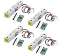 Asyduey Sensore di Peso Della di Carico Digitale-4 Set di Carico da 1 Kg HX711 Amplificatore Della del Sensore di Pressione del Modulo Amplificatore di Pesatura