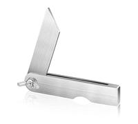 Asyduey Sliding T-Bevel Gauge Goniometro Mini Smussi da 4 Pollici Angolo Regolabile Carpenter Bevels Finder per La Lavorazione del Legno