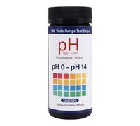 Asyduey Strisce Reattive per PH del Suolo 100 Strisce per Test del Suolo 0-14 Test Suolo per PH, Strisce Reattive per PH del Suolo, Tester per Piante per Suolo, Strisce Reattive per PH
