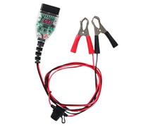 Asyduey Strumento Universale per La Sostituzione della Batteria per Auto OBD2, Salva Memoria per Computer per Auto, di Alimentazione di Emergenza per ECU per Auto