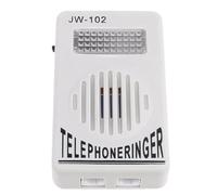 Asyduey Suoneria Telefonica Amplificatore Telefonico Altoparlante da Parete Luce Stroboscopica Lampeggiante Campanello Suono Extra Forte