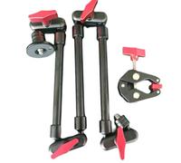 Asyduey Supporto per Clip di Posizionamento per Azioni in Studio dal, Base per Supporto per Braccio per Telefono Cellulare, Clip per Supporto per Tablet
