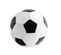 Asyduey Taglia 5 Palloni da Calcio da Allenamento Professionale nel Pelle PU Palloni da Calcio da Calcio Neri Goal Team Atch Training Balls