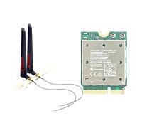 Asyduey Tri Band WiFi7 QCNCM865 Bluetooth 5.4 Wireless WiFi Card WiFi7 QCNCM865 Wireless 2.4Gbps Bluetooth 5.4 Wireless Wi-Fi per Win11