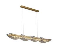 ASYHONG Lampadario Nordico postmoderno, Tutte Le lampade in Vetro in Vetro di Rame, Luce a Sospensione, Sala appesa alla Sala da Pranzo, per la Luce del soffitto del Soggiorno Camera da Letto KeYJ