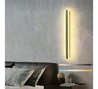ASYHONG Luci da Parete a Strisce Lunghe al Interno a LED Interno Dimmabile Colore Regolabile Verso l'Alto Lampada a Parete Apparecchiatura in Alluminio Acrilico per Il Salotto della Camera da Letto