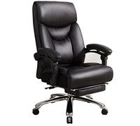 ASYHONG Sedia da ufficio esecutivo in pelle ergonomica con altezza regolabile e caratteristica reclinabile comoda sedia manageriale sul retro per il supporto per ufficio a casa fino a 330 libbre,