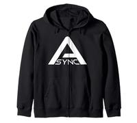 ASYNC - Ricerca Pixel Backrooms Felpa con Cappuccio