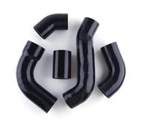 ASYXPCRH Compatibile con TOYOTA SUPRA MK4 JZA80 2JZ-GTE 1993-1998 silicone intercooler turbo tubo nero