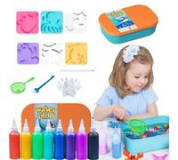 Aszaui Acqua Gel,Set Creativo 3D Aqua Gelz,Magic Water Elf DIY Sea Life Creature,Giocattoli Fatti a Mano per Bambini, Set di Giocattoli Acquatici per Ragazzi e Ragazze