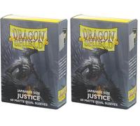 at-15161-60 japanese size matte dual sleeves - justice (Confezione da 2)