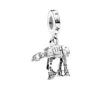 AT AT Walker The All Terrain Armored Transport Star and Wars Charm in argento Sterling 925, compatibile con molti braccialetti con ciondoli del Regno Unito.