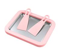 At-Home, kit per gelato arrotolato, piastra per congelare istantaneamente, con 2 raschietti, vassoio per gelato fatto in casa fai da te, yogurt, sorbetto, divertente attività familiare per bambini