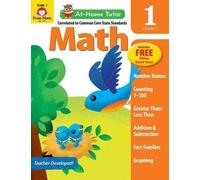 At Home Tutor Math, Grade 1 (Tascabile) At-Home Tutor: Math