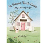 At Home With Cats: Cozy Coloring Pages