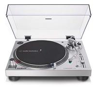 AT-LP 120X USB SILVER - giradischi manuale a trazione diretta con braccio ad 'S'
