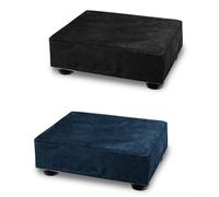 AT-LP120XUS Copertura antipolvere per giradischi, tessuto spandex impermeabile, 43 x 33 x 13 cm, su misura per protezione giradischi da polvere/graffi, design facile da pulire (nero)