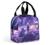 At The Hilltop, borsa termica per il pranzo, riutilizzabile, per donne e uomini, a prova di perdite, borsa termica per il pranzo, borsa per il pranzo, borsa per i pasti per lavoro, viaggi, ufficio