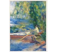 At the Water’s Edge, 1885: Pierre-Auguste Renoir Impressionist River Notebook: A Luminous Study of Light, Leisure, and Reflection