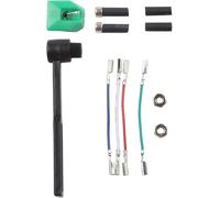 AT VMN95E - Ago di ricambio, penna giapponese 0,3 x 0,7 mm, punta ovale, include viti a spazzola e cavi, per AT LP120X USB Crafted, manico in alluminio pratico e attraente