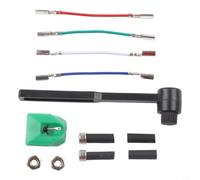 AT-VMN95E - Puntina di ricambio con punta ellittica e gambo in alluminio, compatibile con giradischi Audio-Technica AT-LP120X-USB e serie VMN95,