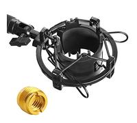 AT2020 Shock Mount - Il Microfono Shockmount Riduce il Rumore Delle Vibrazioni e Migliora la Qualità Della Registrazione per Audio Technica AT2020 AT2020USB + AT2035 ATR2500 di YOUSHARES