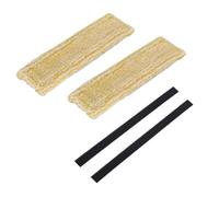 AT28, Compatibile Con Karcher, WV2 WV5, Aspirapolvere For Finestre, Panno For Mocio, Pezzi Di Ricambio, Stracci For La Pulizia, Striscia Di Gomma, Detergente For Finestre(1set)